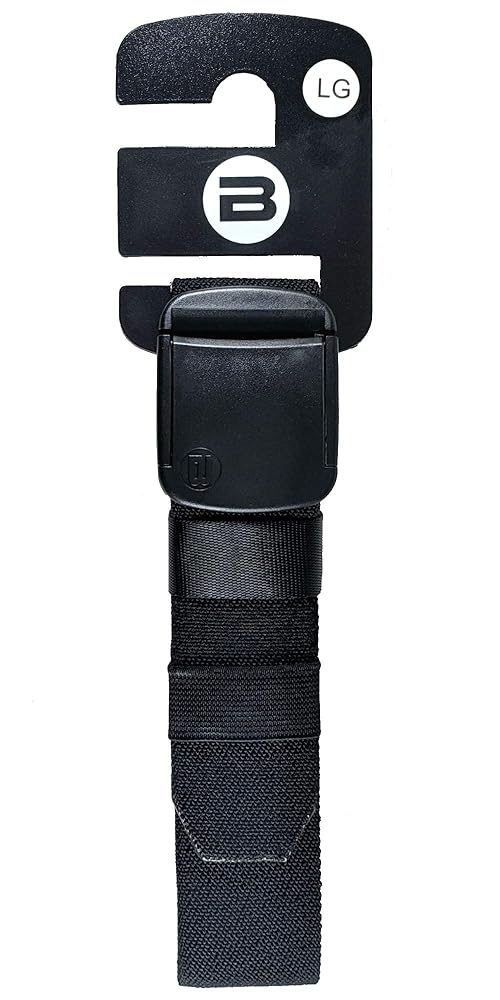 Betta 1.5 Inch Wide Men's Elastic Stretch Belt with Fully